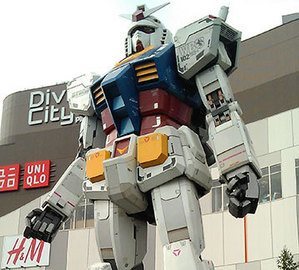 1:1 Scale Gundam. Odaiba, Tokyo Port. This wasn